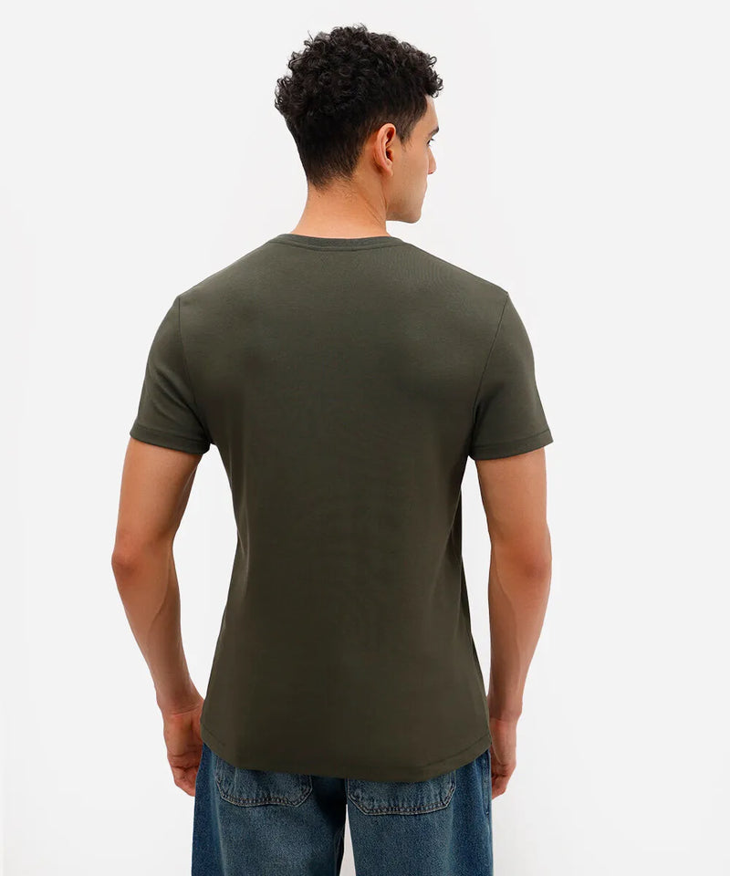 Camiseta Básica Algodão Peruano world