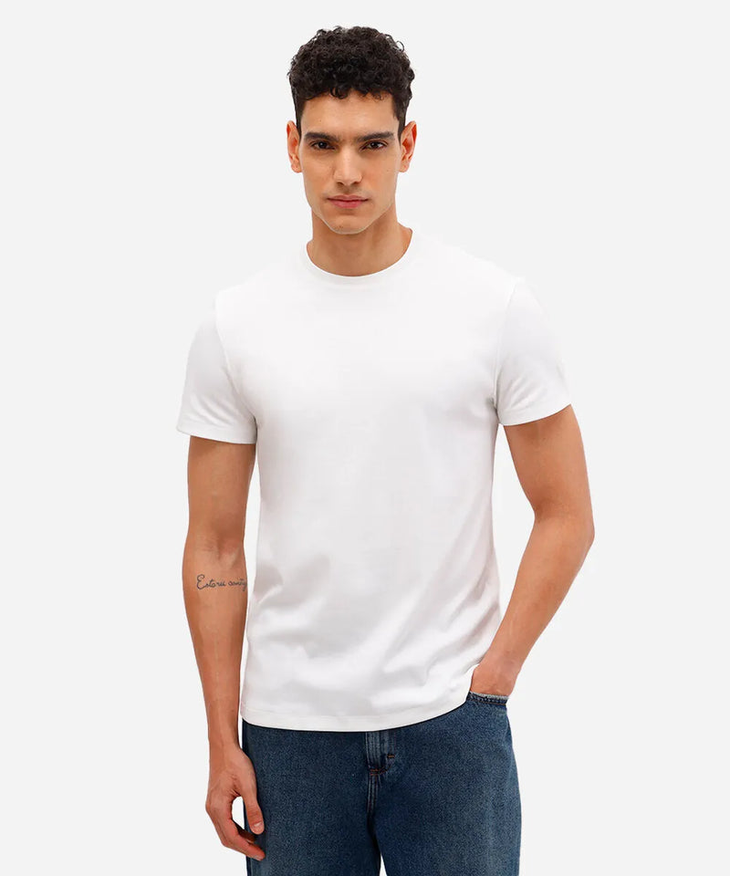 Camiseta Básica Algodão Peruano world
