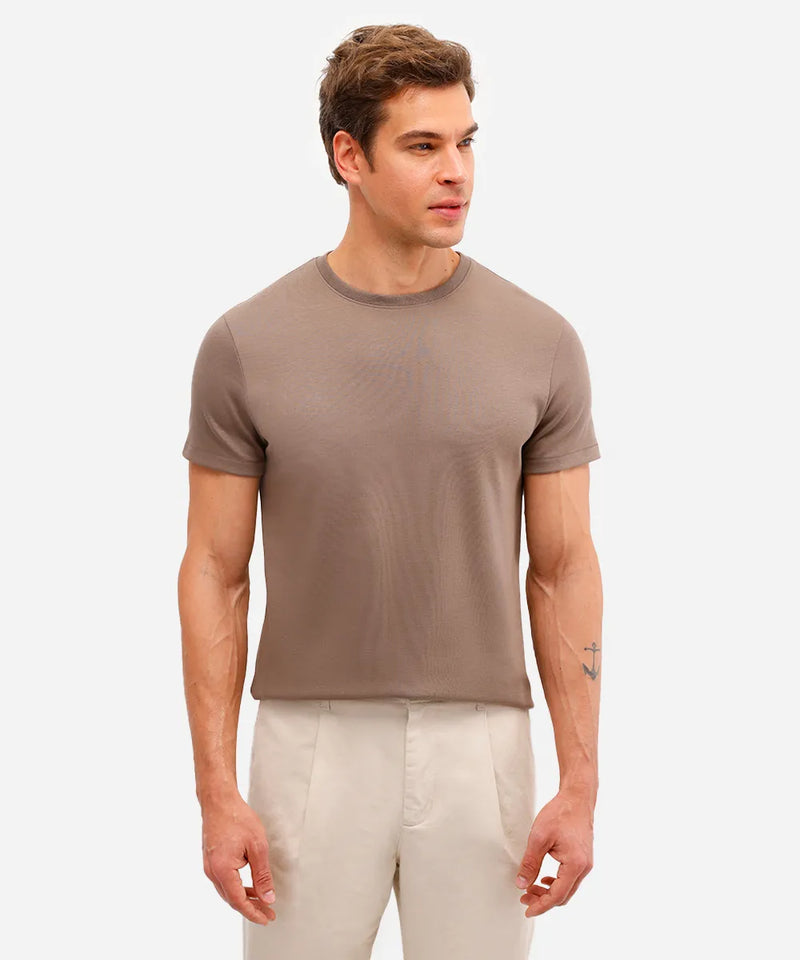 Camiseta Básica Algodão Peruano world