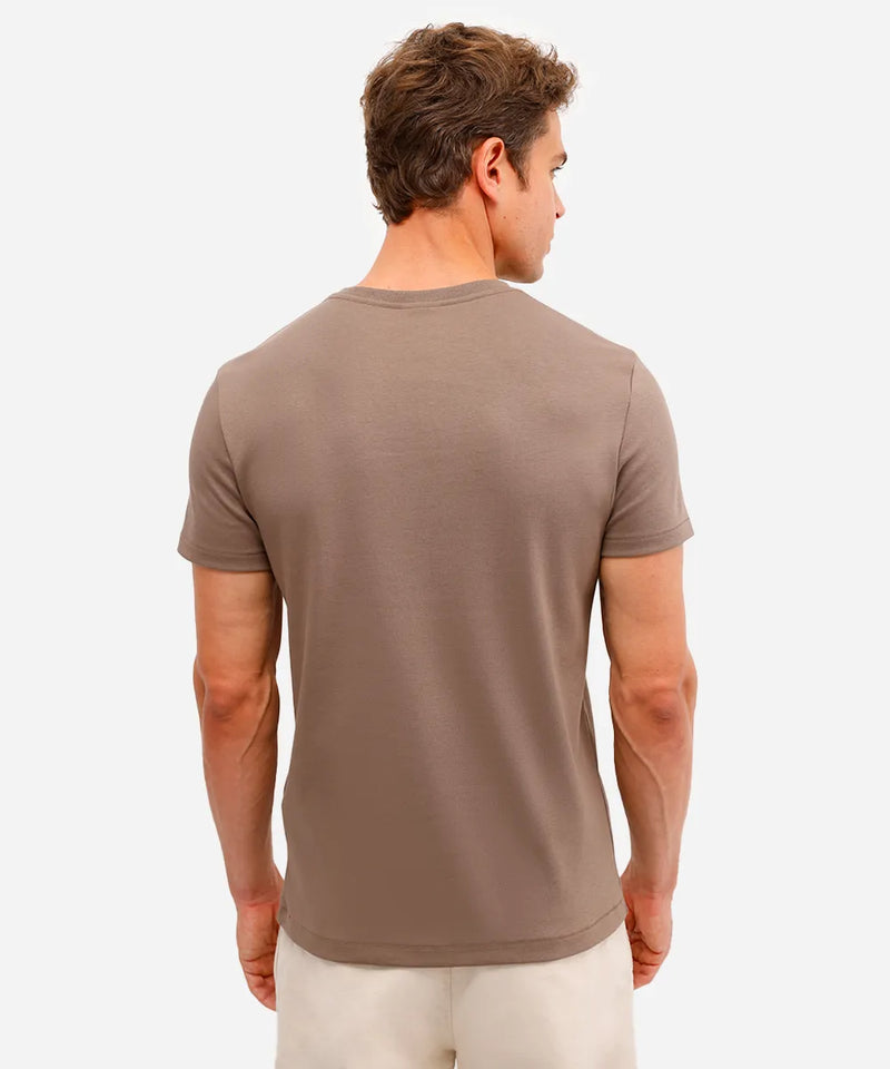 Camiseta Básica Algodão Peruano world