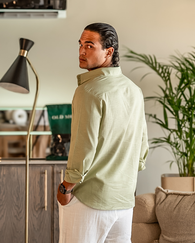 Camisa Nomads Linen Breeze Riviera – 100% Linho